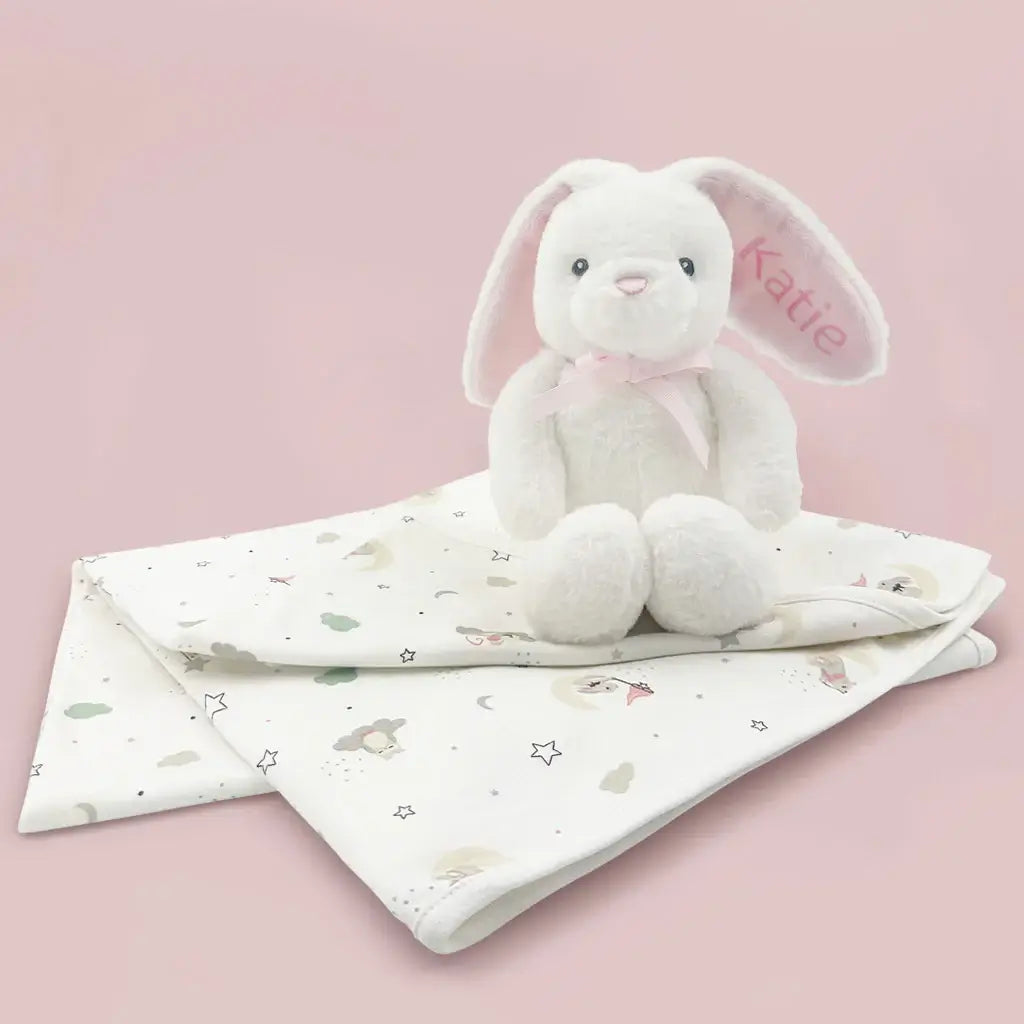 Sweet Personalized Bunny Lovey