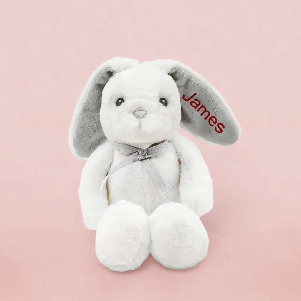 Personalized Valentine Bunny With Sock Pops
