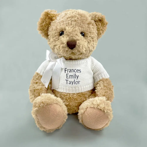 Personalized Baptism Bear