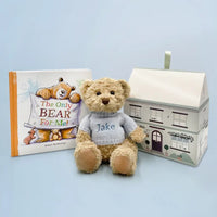 Personalized Sibling Bear & Bears Book Gift Set - Blue
