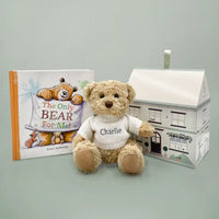 Personalized Sibling Bear & Bears Book Gift Set - White