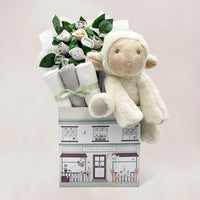 Lamb & Bouquet Welcome Gift Box