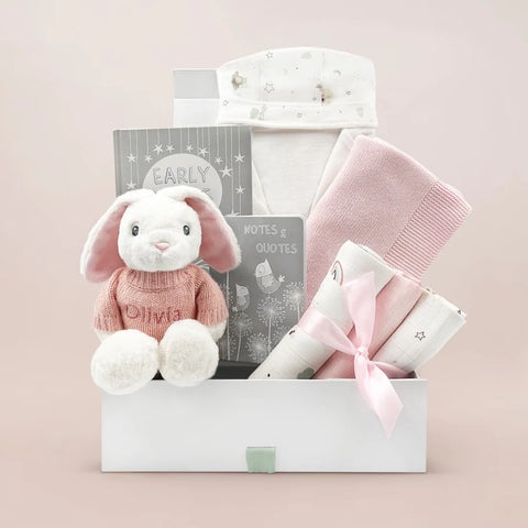 Bear & Bouquet Welcome Gift Box - SKU:  LBG1008