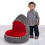 Shark Plush Toddler Chair - SKU: TLP103402
