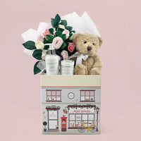 Snuggle Bear Luxury Newborn Gift Box — Girl
