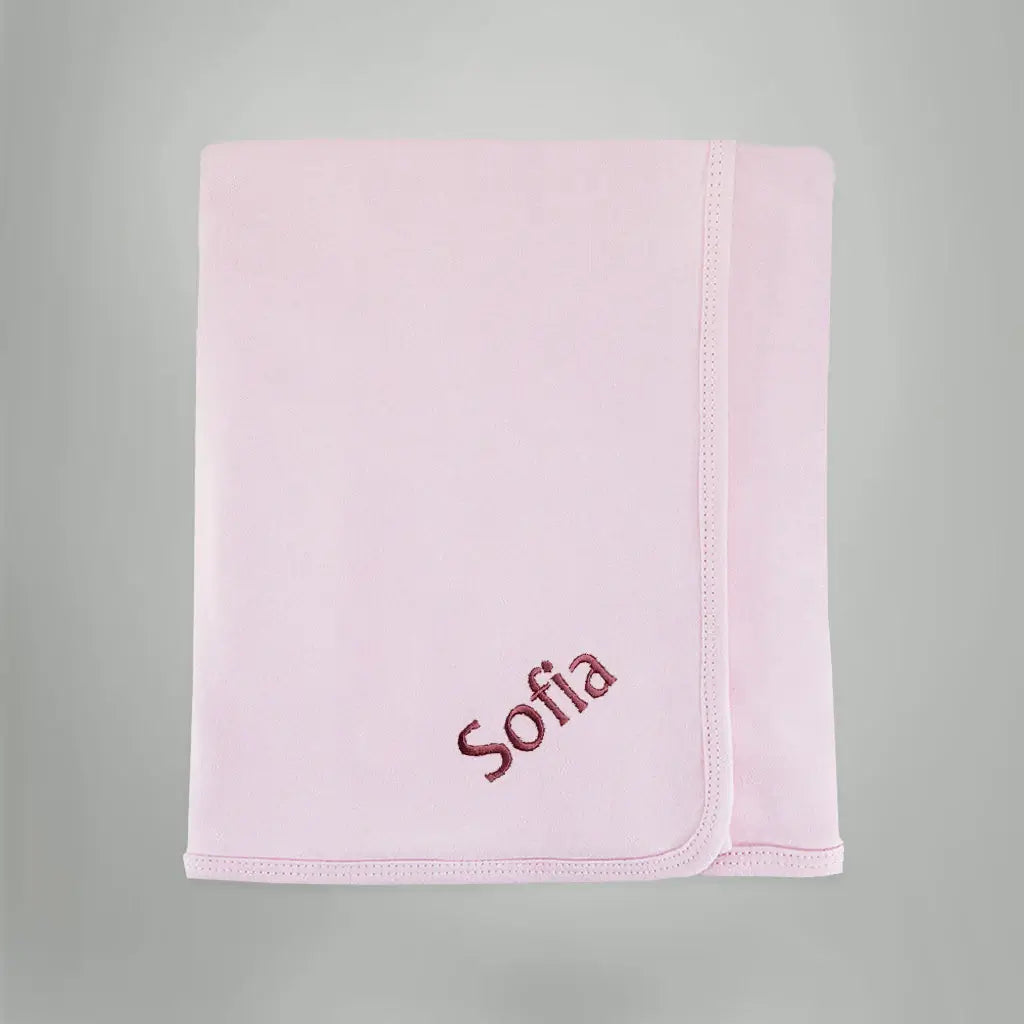 Personalized Snuggle Wrap | Pink