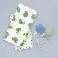 Coo & Cozy Swaddles & Socks Gift Set, Boy