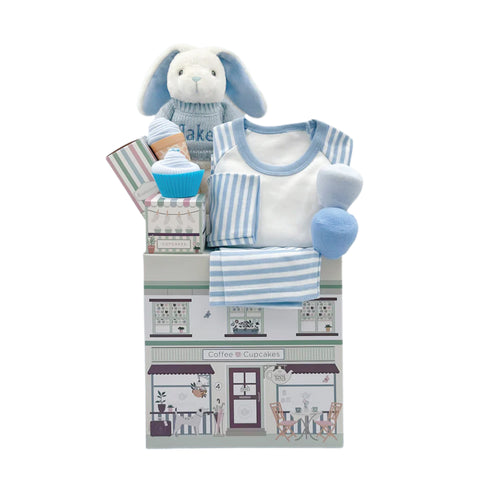 Happy First Year New Baby Basket - SKU:  LBG1017