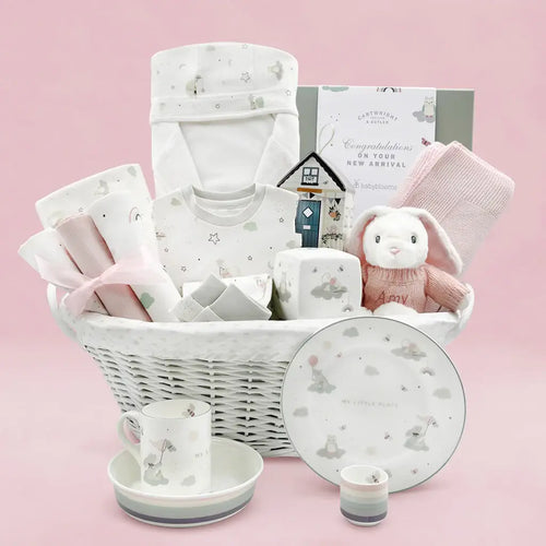 Twinkle Little Star Baby Girl Basket