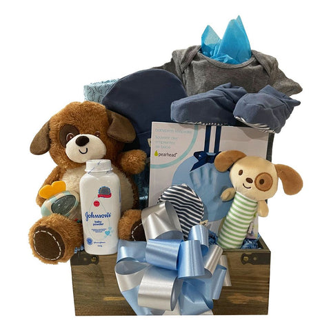 Baby Boy Gift Basket - SKU: CBC1014