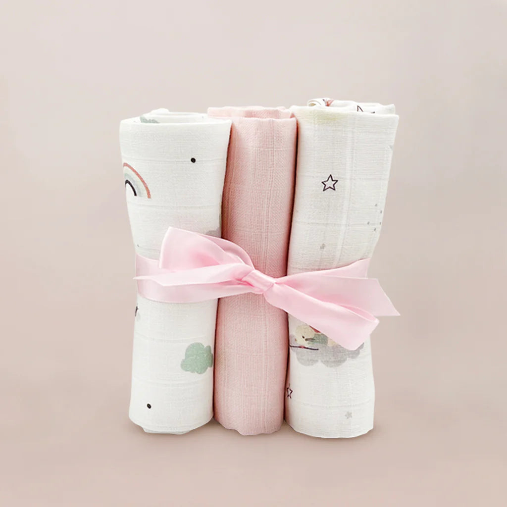 Twinkle Little Star Baby Girl Basket - SKU:  LBG1004