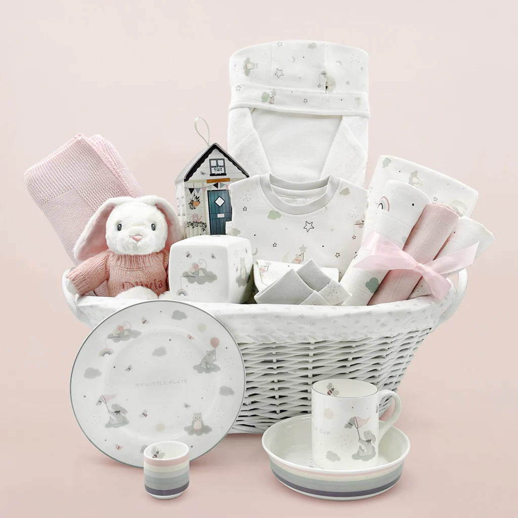 Twinkle Little Star Luxury Baby Girl Gift Basket