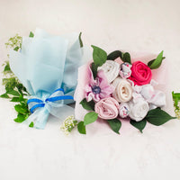 Baby Bouquet Gift |  Twins: Boy & Girl