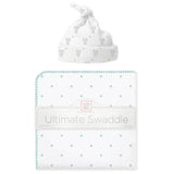 Ultimate Swaddle and Hat New Baby Gift Set - Neutral