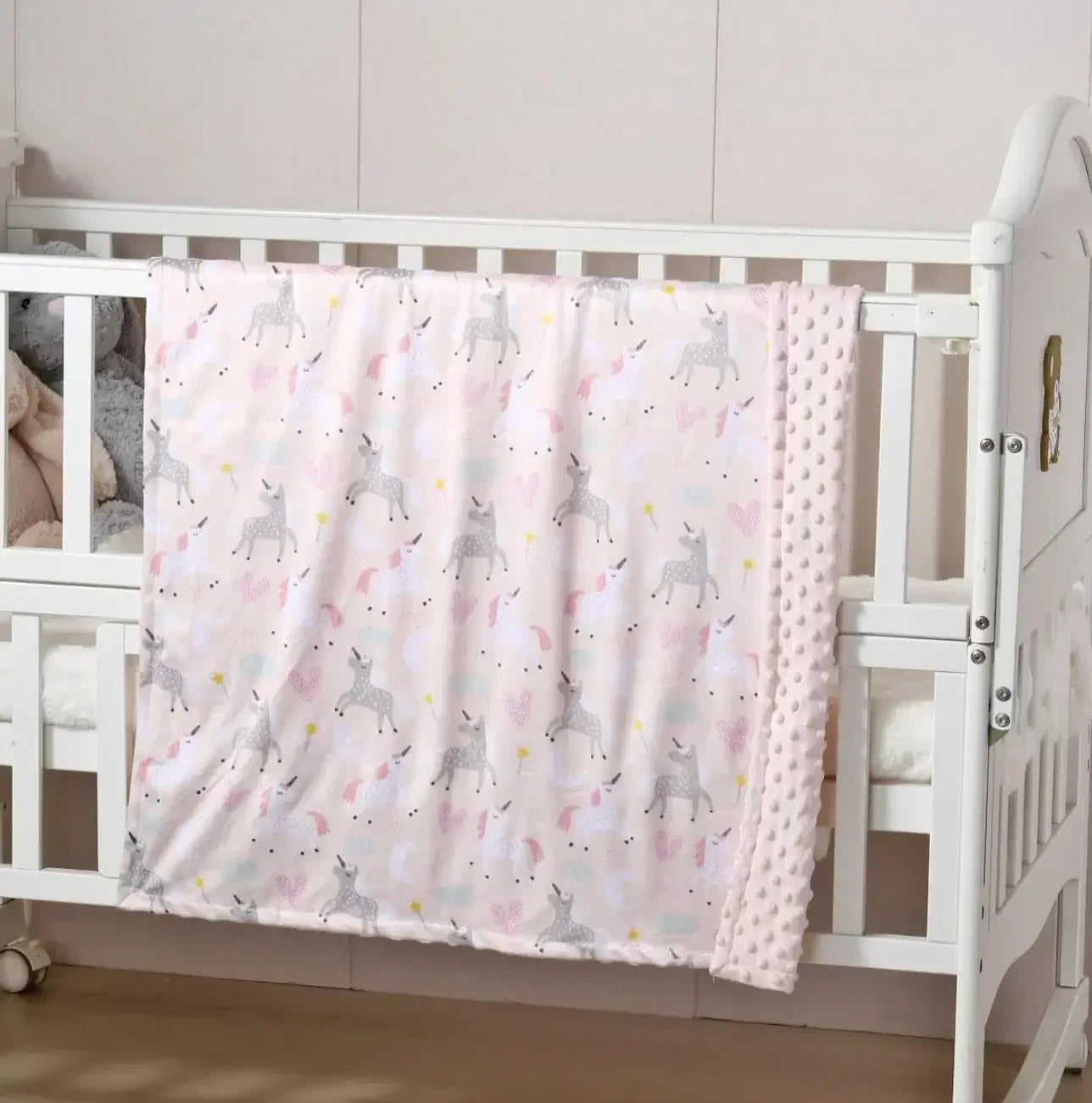 Magical Unicorn - Organic Baby Girl Basket