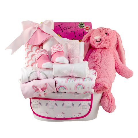 Cuddles & Cookies Baby Gift Basket - SKU:  BBC322