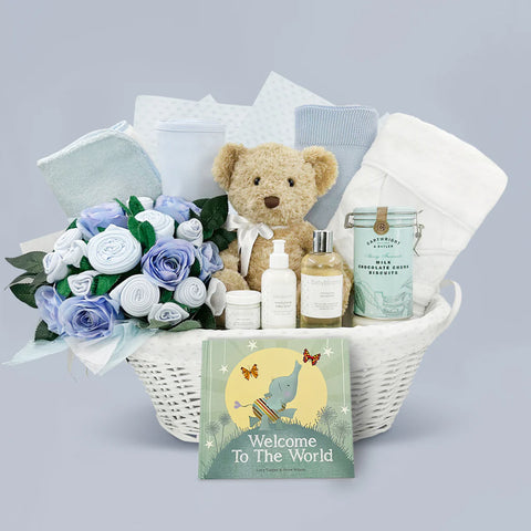 Lamb & Bouquet Welcome Gift Box - SKU:  LBG1032