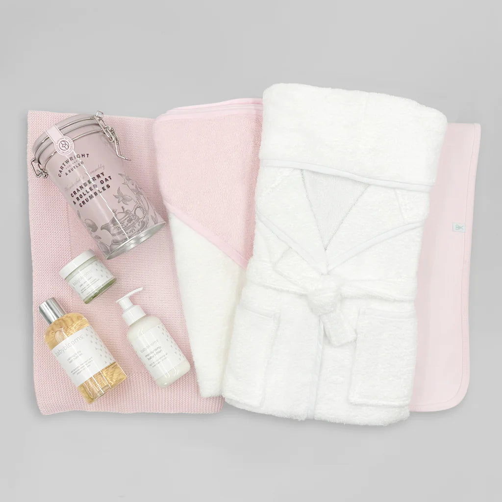 Welcome To The World Luxury Baby Girl Basket