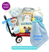 Welcome Baby Boy Gift Wagon