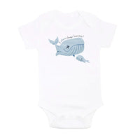 Whale Tale Newborn Welcome - Personalized Organic Baby Boy Basket