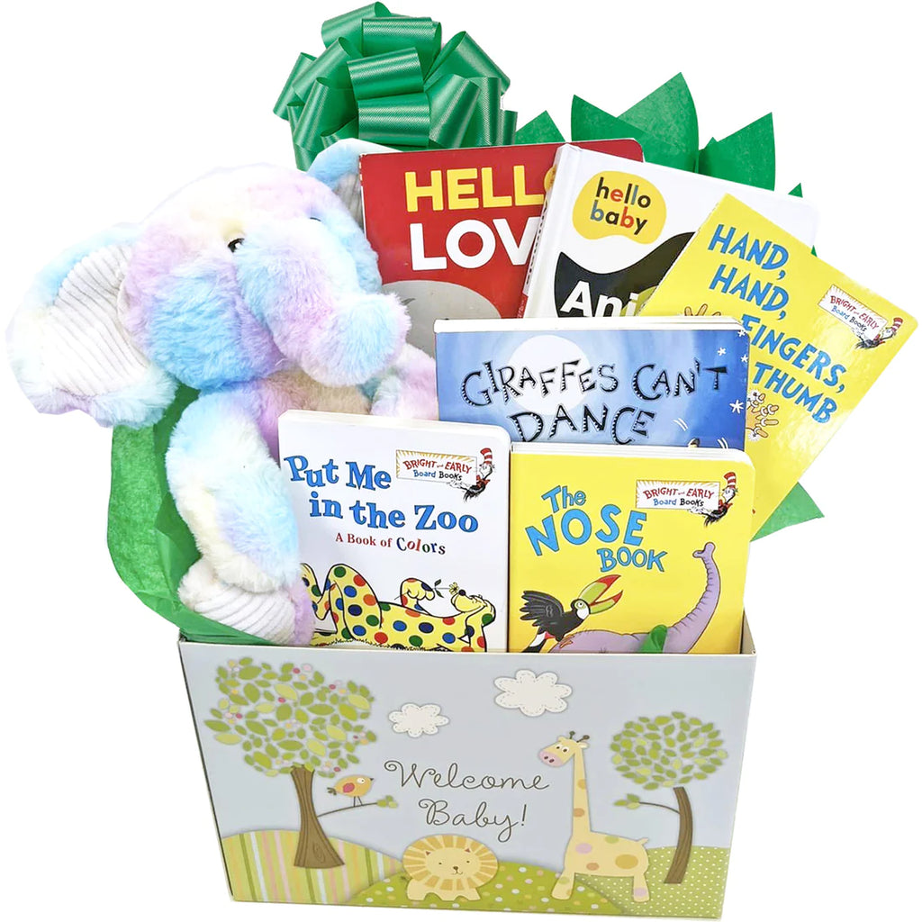 Add Wild Beginnings Baby Gift Books Box