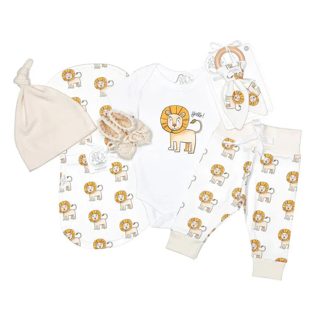 Wild & Wonderful - Organic Baby Boy Gift Basket