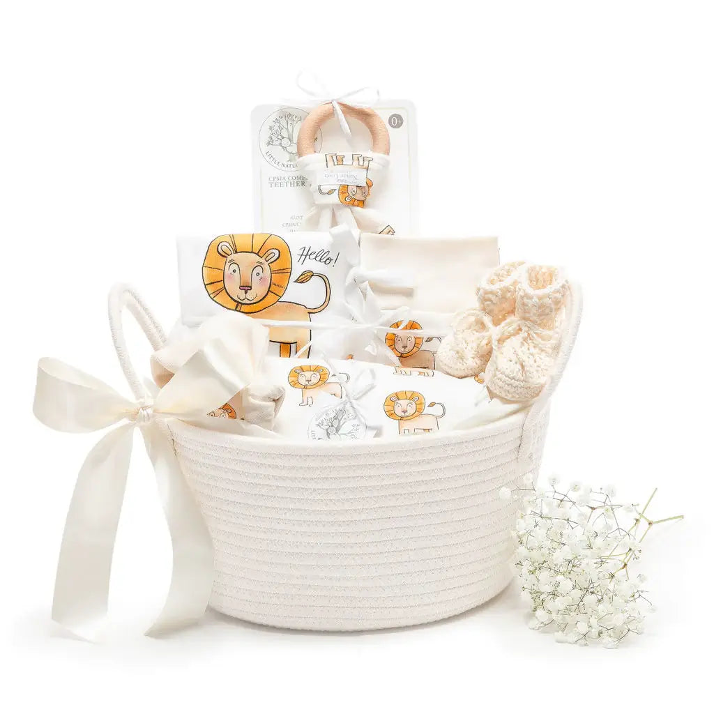 Wild & Wonderful - Organic Baby Boy Basket