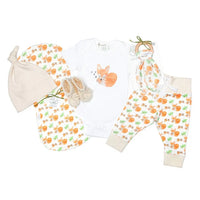 Woodland Whispers Sleepy Fox - Organic Layette Gift Set