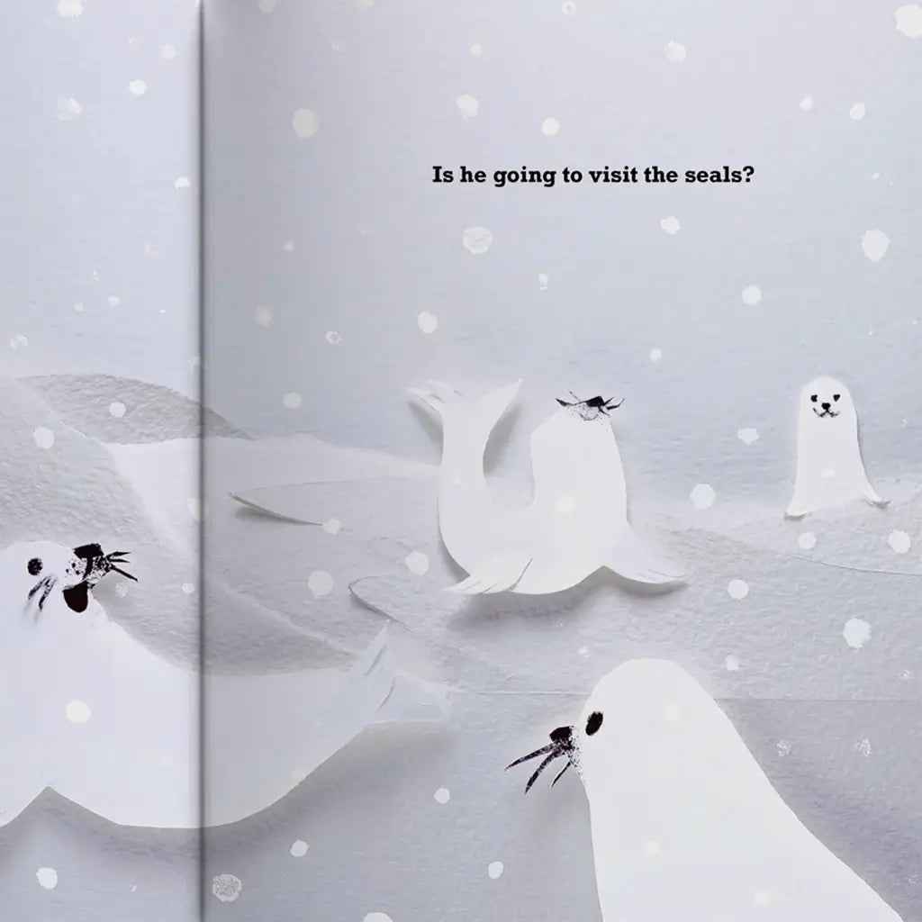 Perry Polar Bear & Storybook | Personalized Christmas Eve Set | 6-12 Months