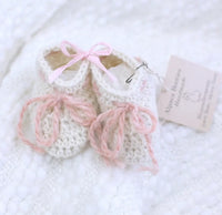 The Alpaca Lullaby Newborn Cap & Bootie Set | Baby Girl