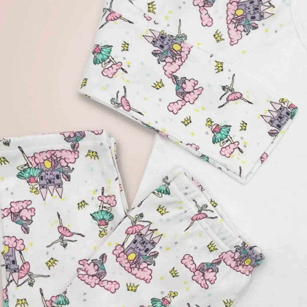 Ballerina Dreams Gift Set — Rag Doll & Ballerina Pajamas for Girls