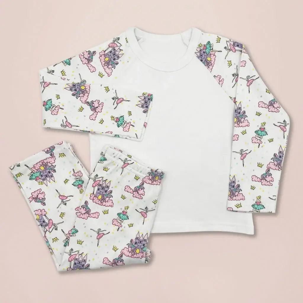 Ballerina Dreams Gift Set — Rag Doll & Ballerina Pajamas for Girls