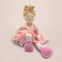 Ballerina Dreams Gift Set — Rag Doll & Ballerina Pajamas for Girls