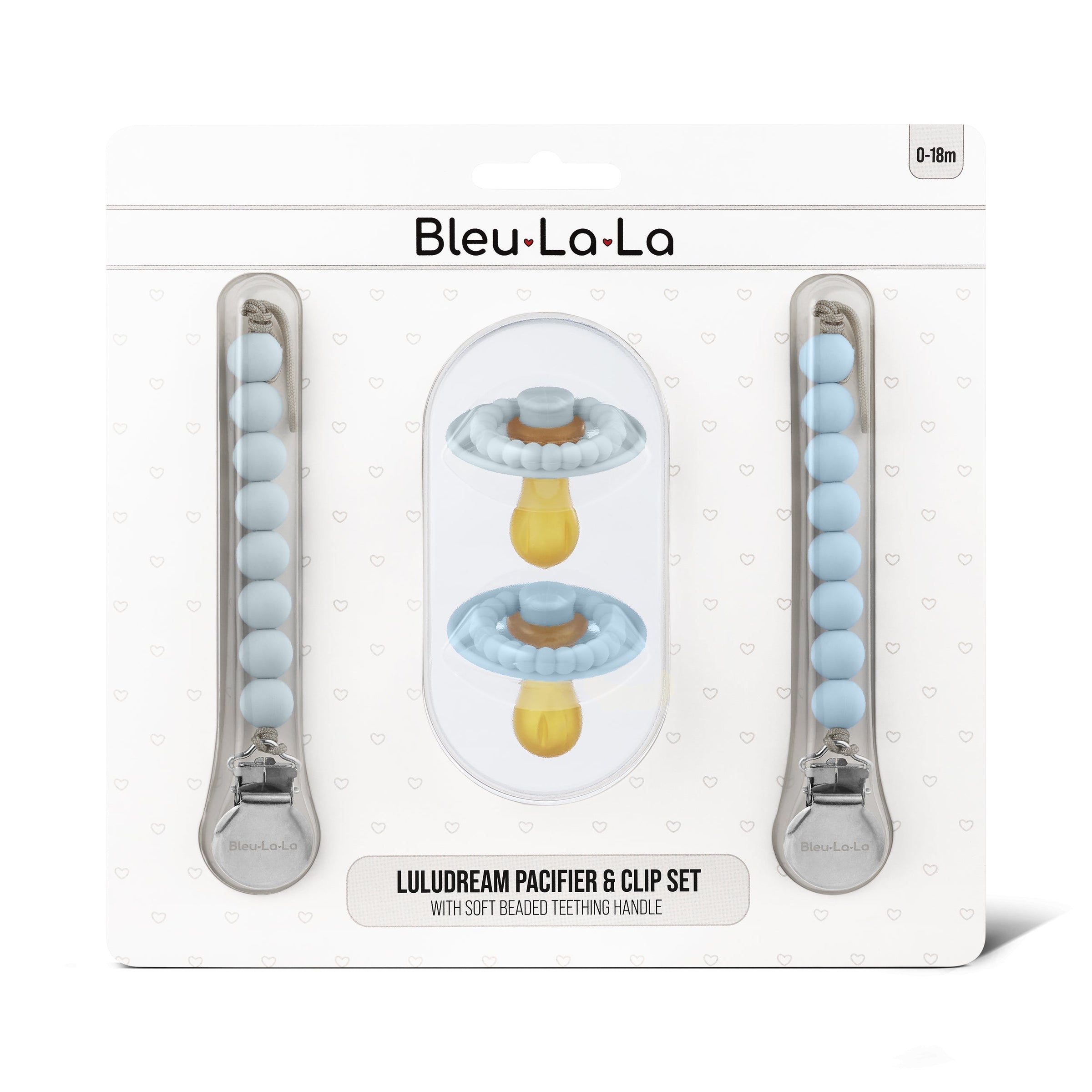 ADD On Luladream Pacifier + Clip Set