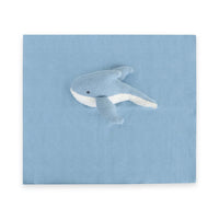 Blue Whale | Organic Lovey Security Blanket