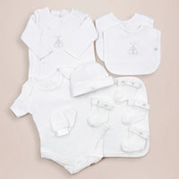 Christmas Rose | Luxury Baby Clothes Bouquet | Personalized Blanket