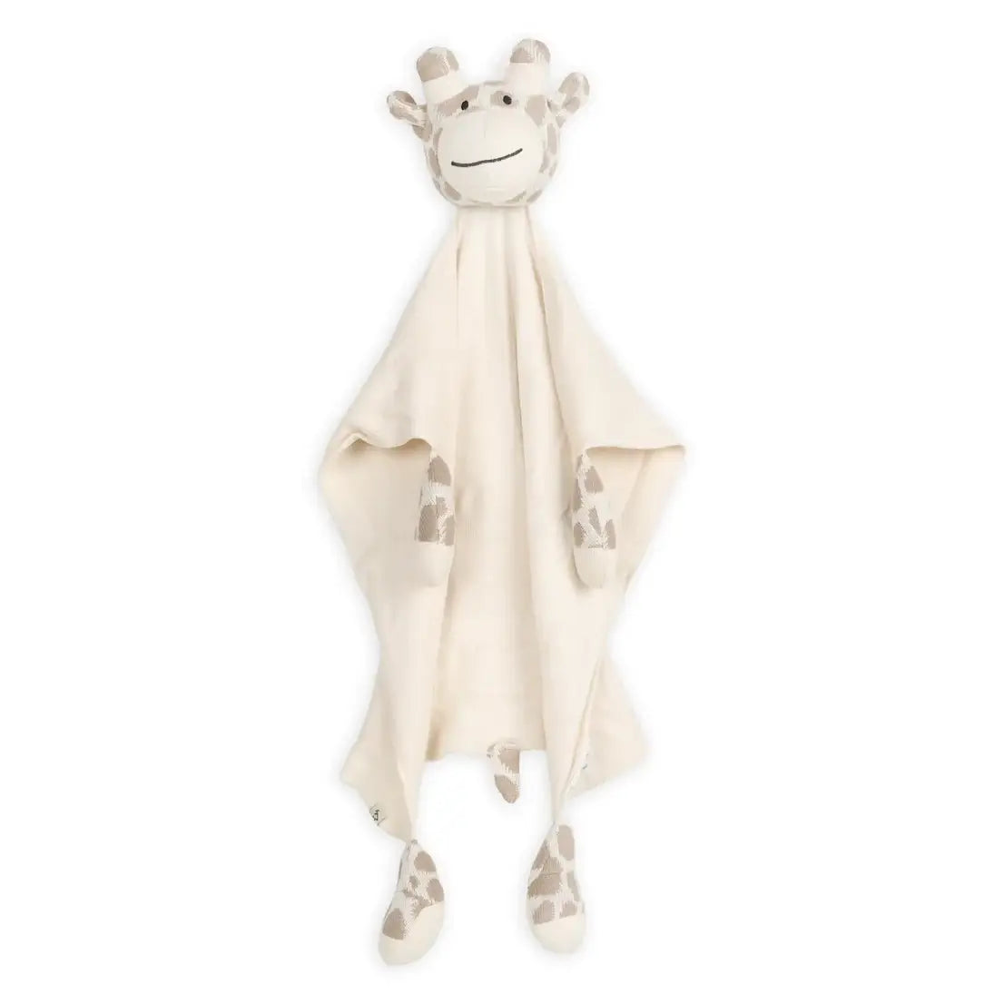 Georgie Giraffe organic cotton knit giraffe lovey security blanket for babies