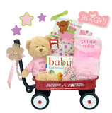 It's A Girl Baby Gift Basket - SKU: BBC188