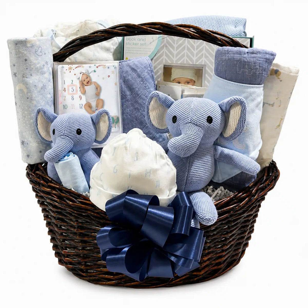 Luxury Baby Boy Gift Basket