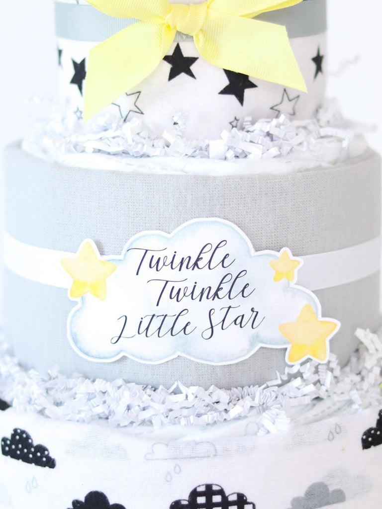Moon Diaper Cake -SKU:  DCBG1004