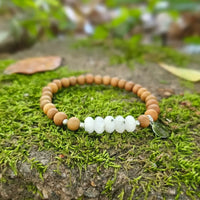 For This Child Motherhood Bracelet | New Mom Gift Add-On | Moonstone