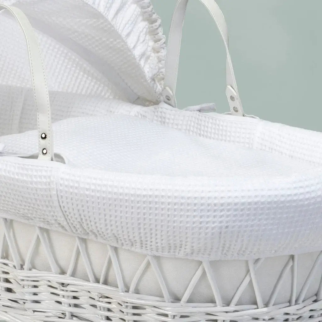 The Little Luxury | Moses Basket Gift Set | Baby Boy