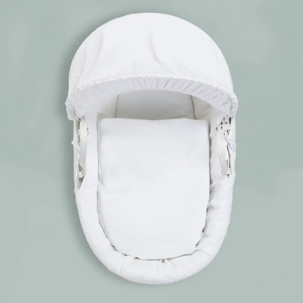 The Little Luxury | Moses Basket Gift Set | Baby Girl
