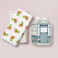 The Little Luxury | Moses Basket Gift Set | Baby Girl