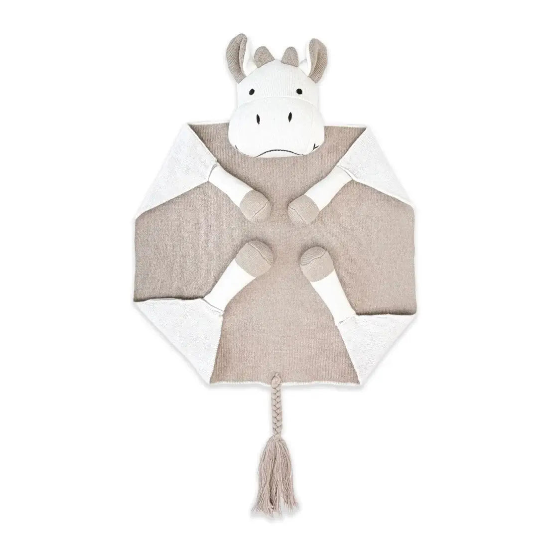 Clover Cow Organic Lovey | Baby Security Blanket | Gender Neutral