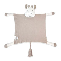 Clover Cow Organic Lovey | Baby Security Blanket | Gender Neutral