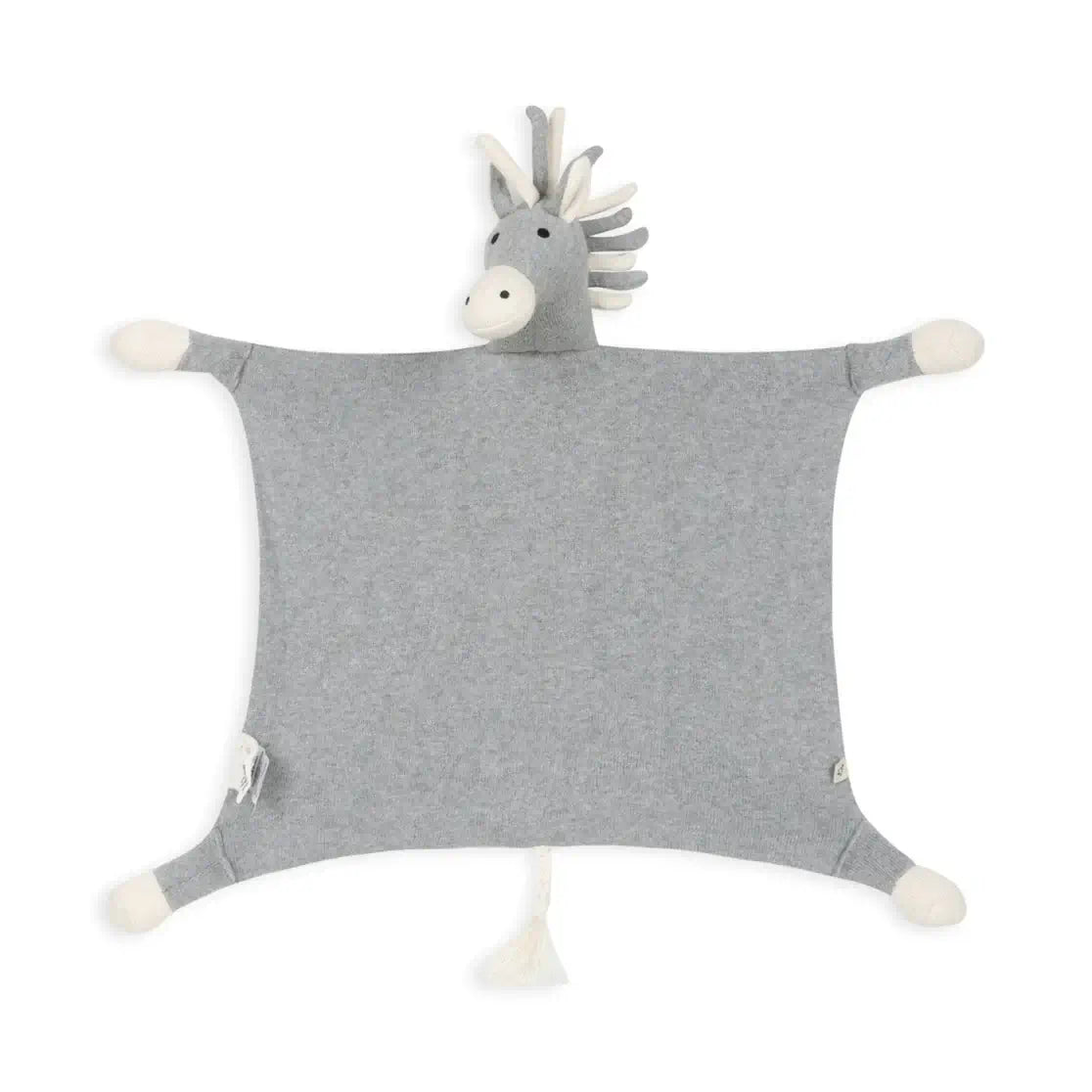 Dapple Horse Organic Lovey | Baby Security Blanket | Gray