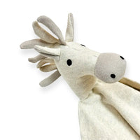 Dapple Horse Organic Lovey | Baby Security Blanket | Natural