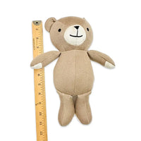 Peanut Lil Bear Plush | Organic Handmade Toy | Cotton Knit