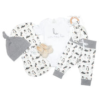 Penguin Parade Organic Layette Gift Basket — Neutral